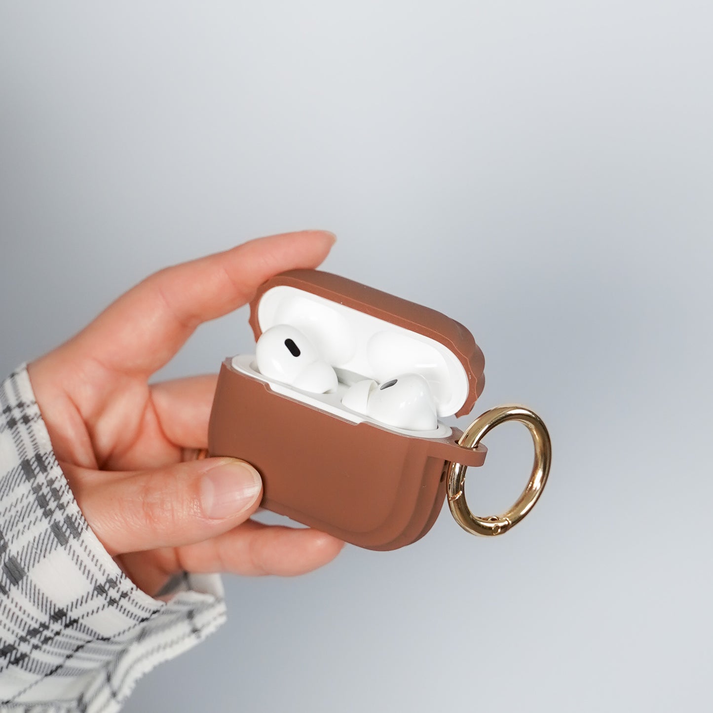 【NEW】シリコン ラテカラー エアポッズケース AirPods カバー AirPods4 Pro2 case