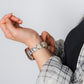 【NEW】ラインストーン スリムレザー アップルウォッチバンド Apple Watch ベルト