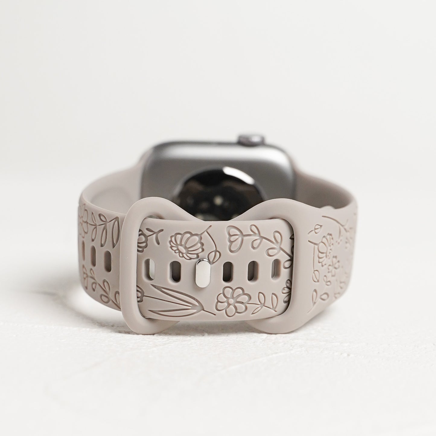 【NEW】シリコン フラワーローズ アップルウォッチバンド Apple Watch ベルト