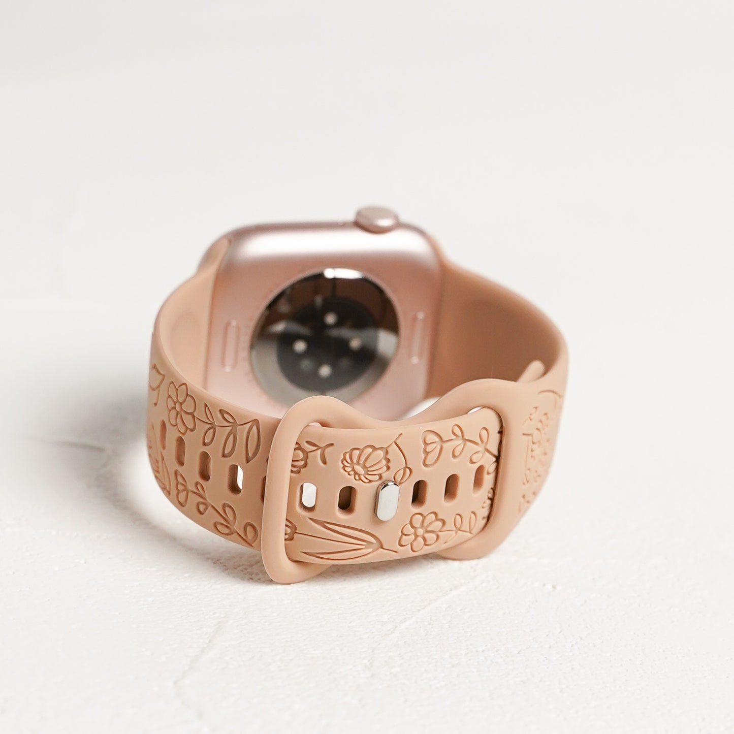 【NEW】シリコン フラワーローズ アップルウォッチバンド Apple Watch ベルト