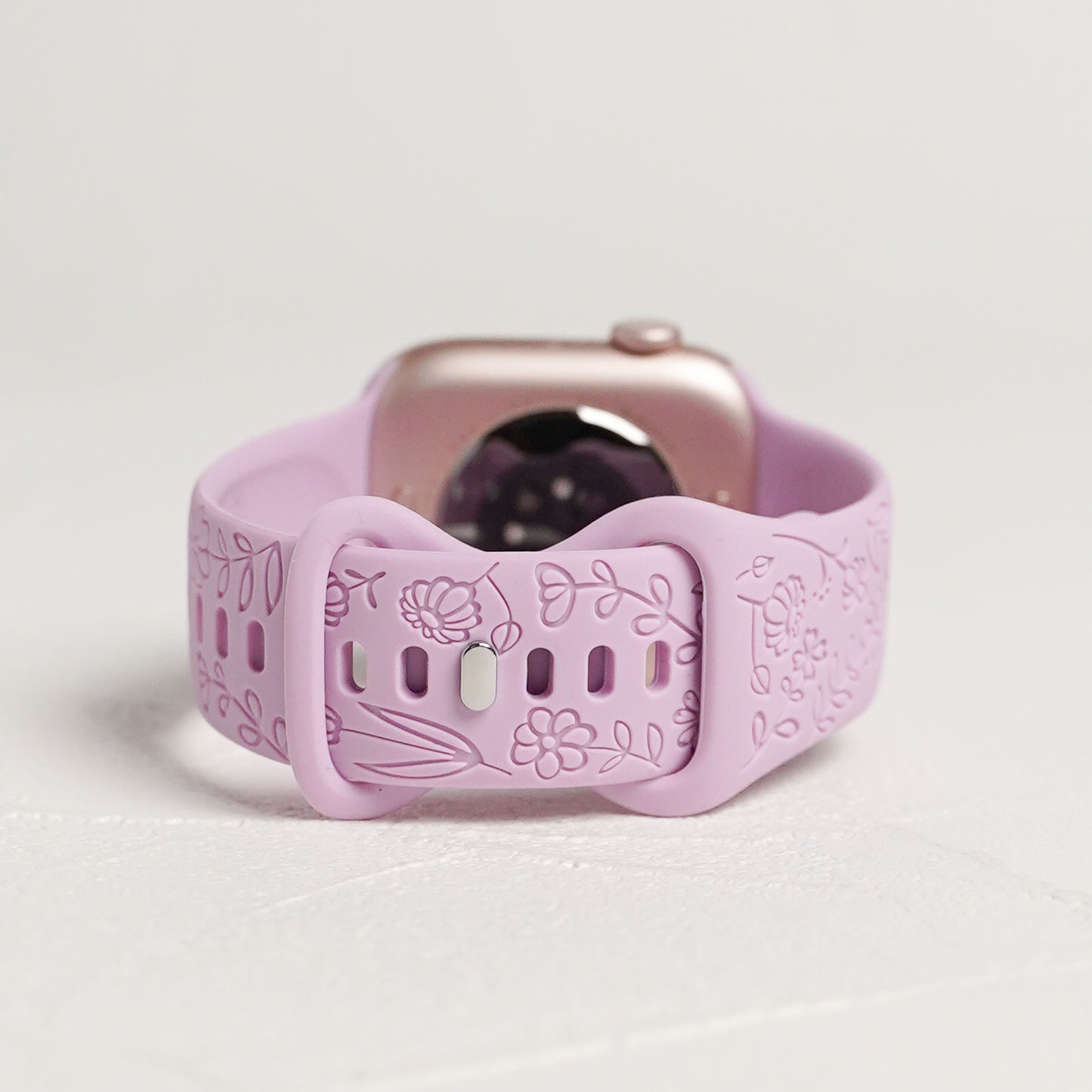 【NEW】シリコン フラワーローズ アップルウォッチバンド Apple Watch ベルト