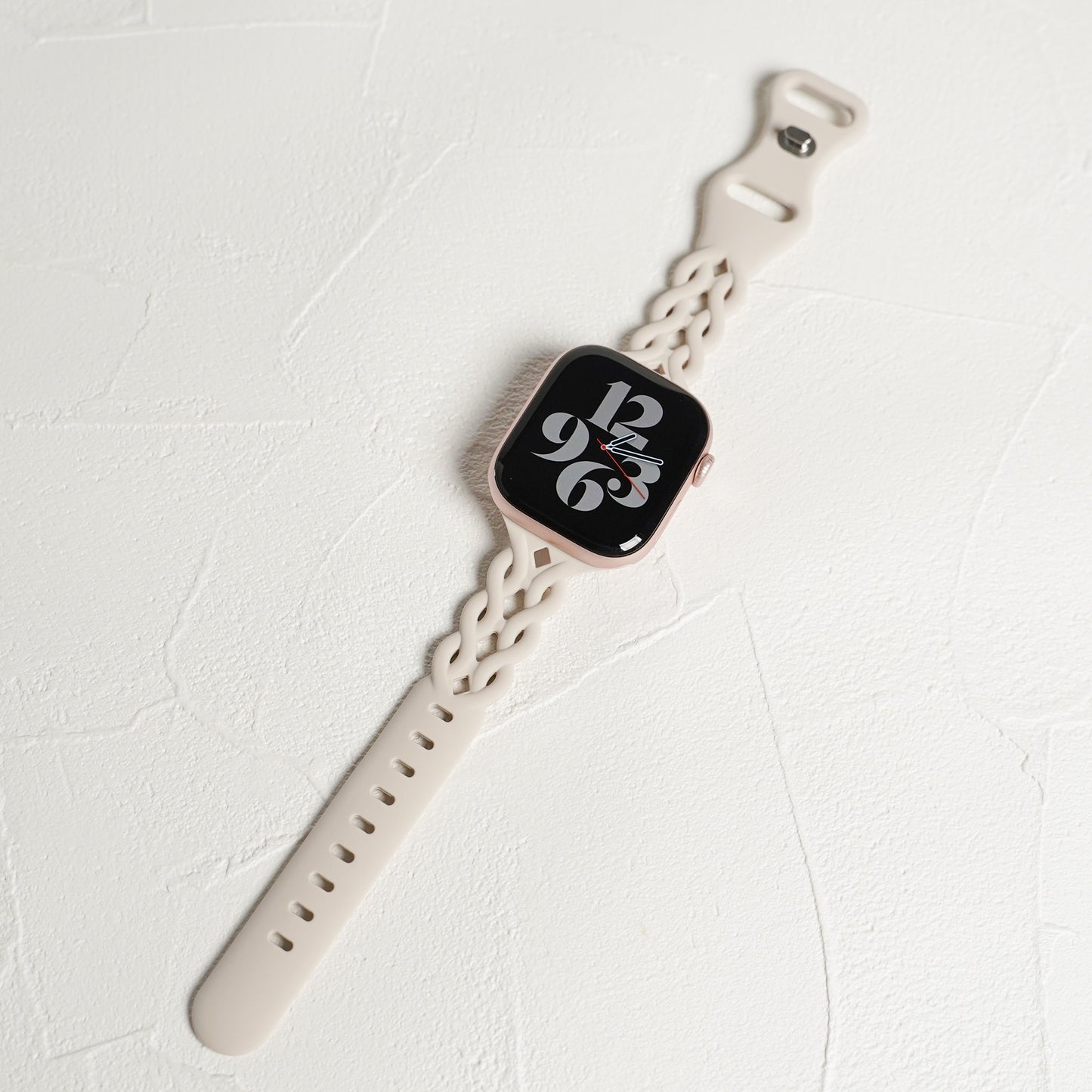 【NEW】シリコン 透かし編み アップルウォッチバンド Apple Watch ベルト