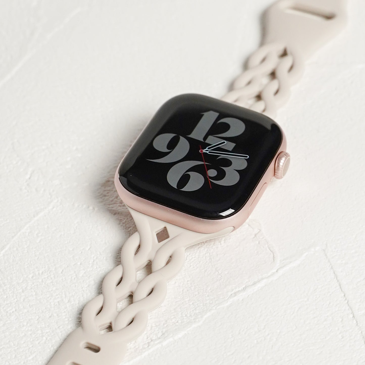 【NEW】シリコン 透かし編み アップルウォッチバンド Apple Watch ベルト