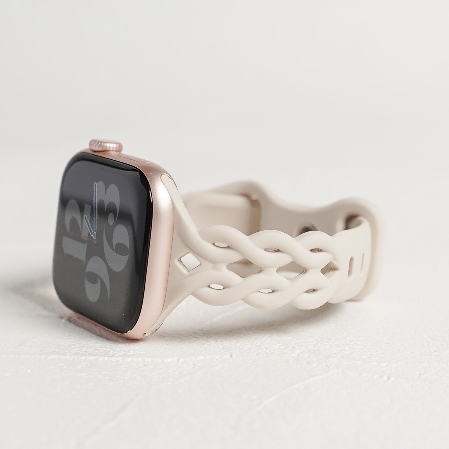 【NEW】シリコン 透かし編み アップルウォッチバンド Apple Watch ベルト