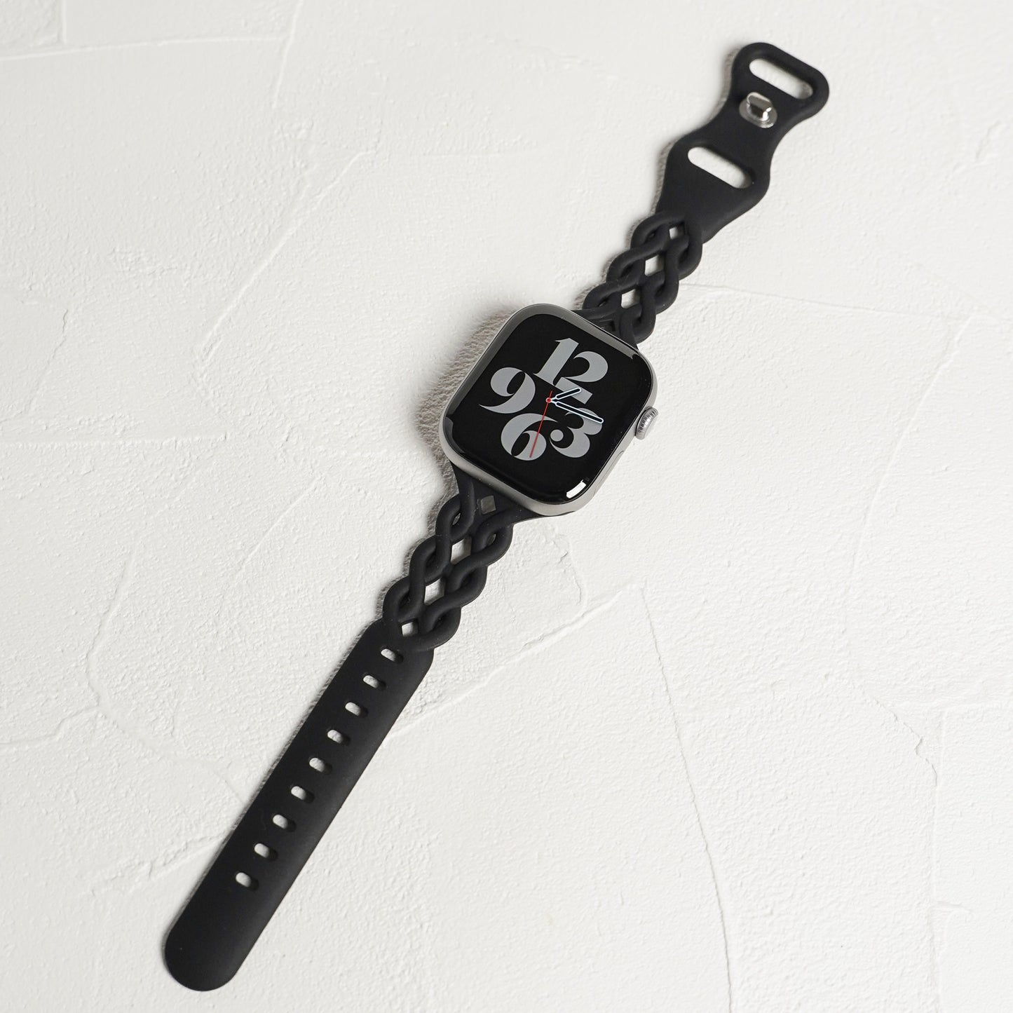 【NEW】シリコン 透かし編み アップルウォッチバンド Apple Watch ベルト