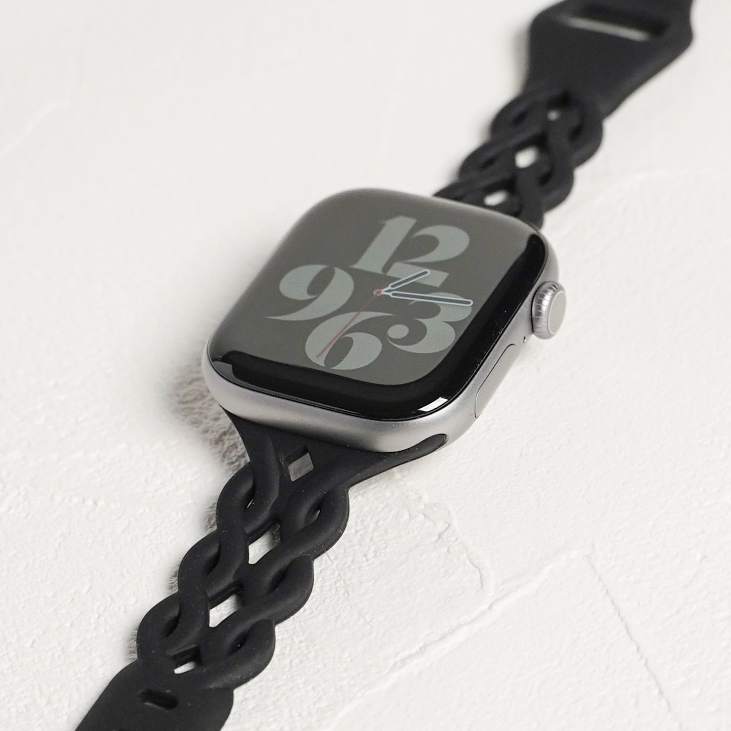 【NEW】シリコン 透かし編み アップルウォッチバンド Apple Watch ベルト