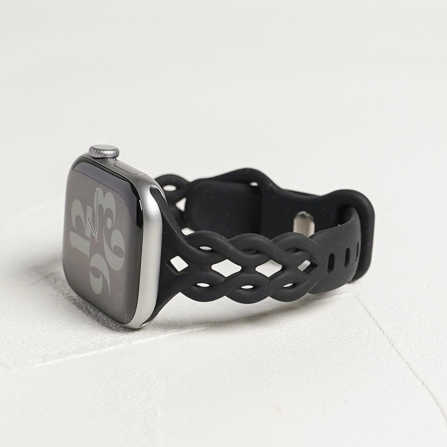 【NEW】シリコン 透かし編み アップルウォッチバンド Apple Watch ベルト