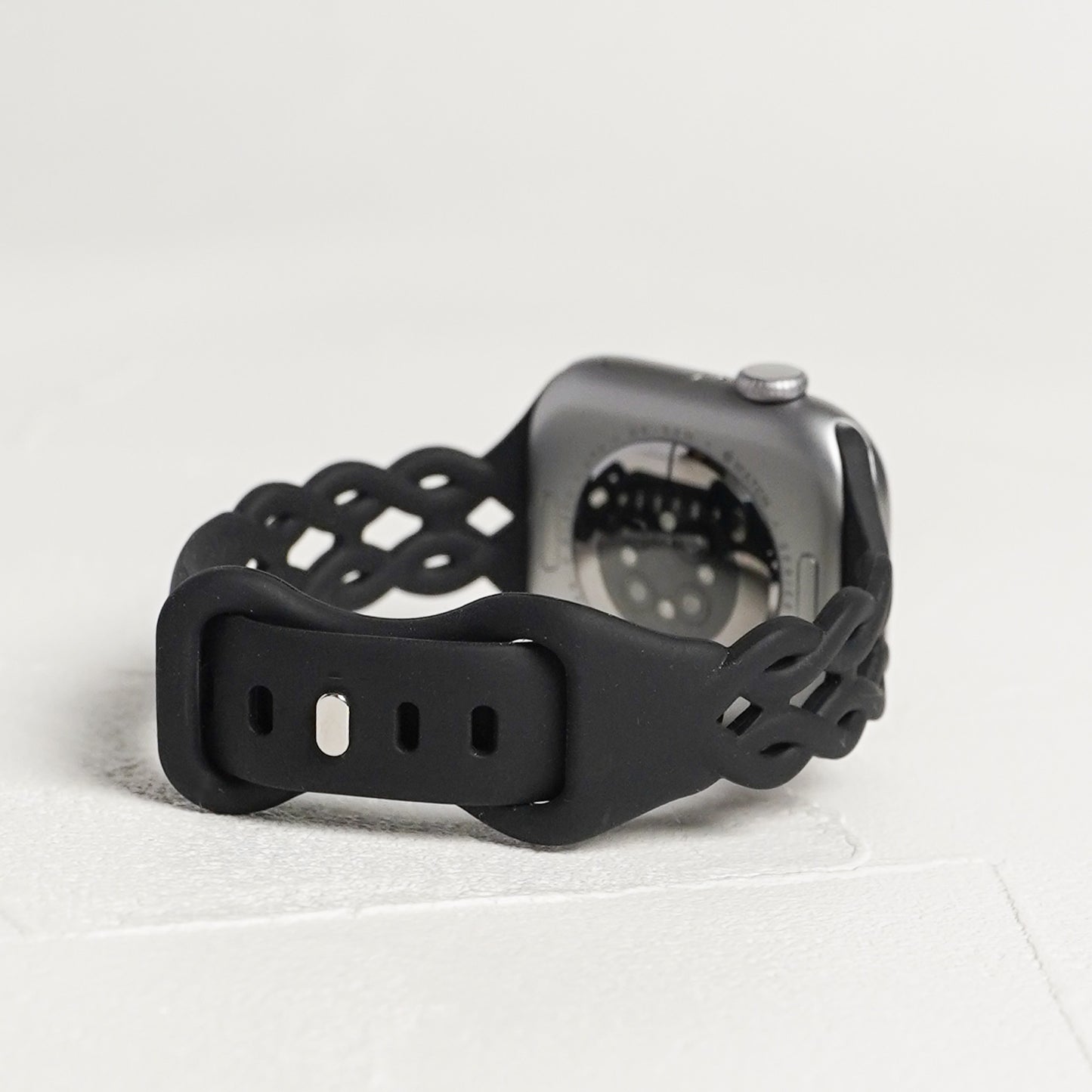 【NEW】シリコン 透かし編み アップルウォッチバンド Apple Watch ベルト