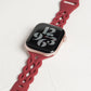 【NEW】シリコン 透かし編み アップルウォッチバンド Apple Watch ベルト