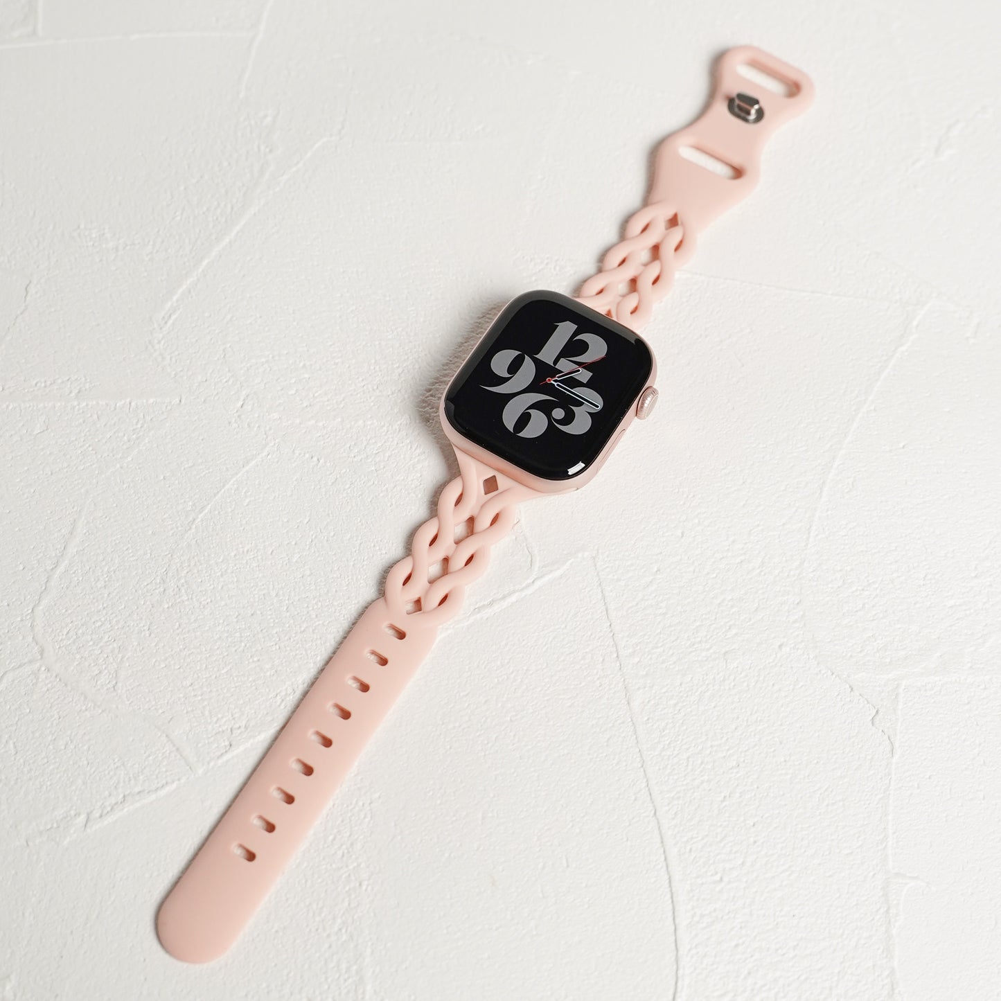 【NEW】シリコン 透かし編み アップルウォッチバンド Apple Watch ベルト