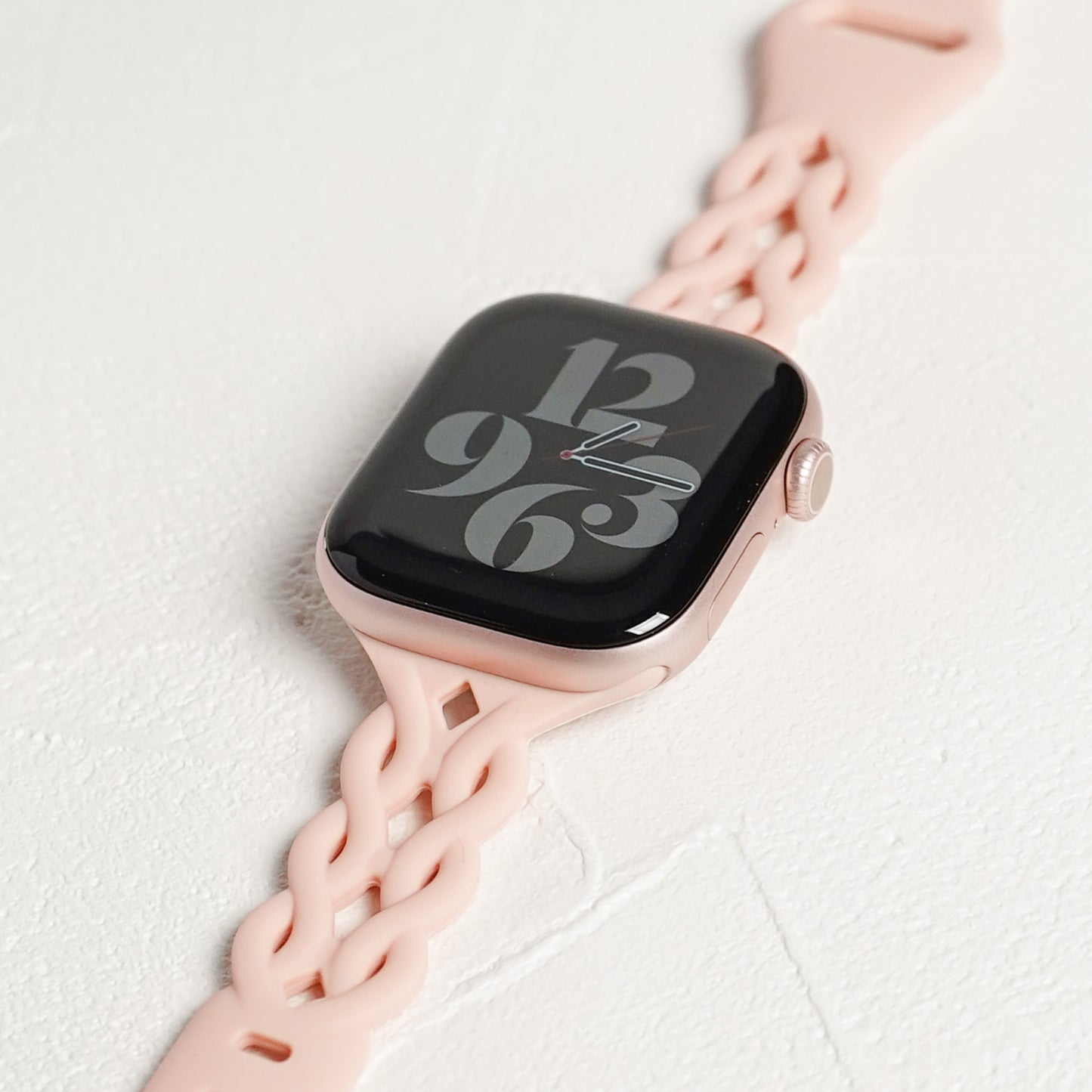 【NEW】シリコン 透かし編み アップルウォッチバンド Apple Watch ベルト