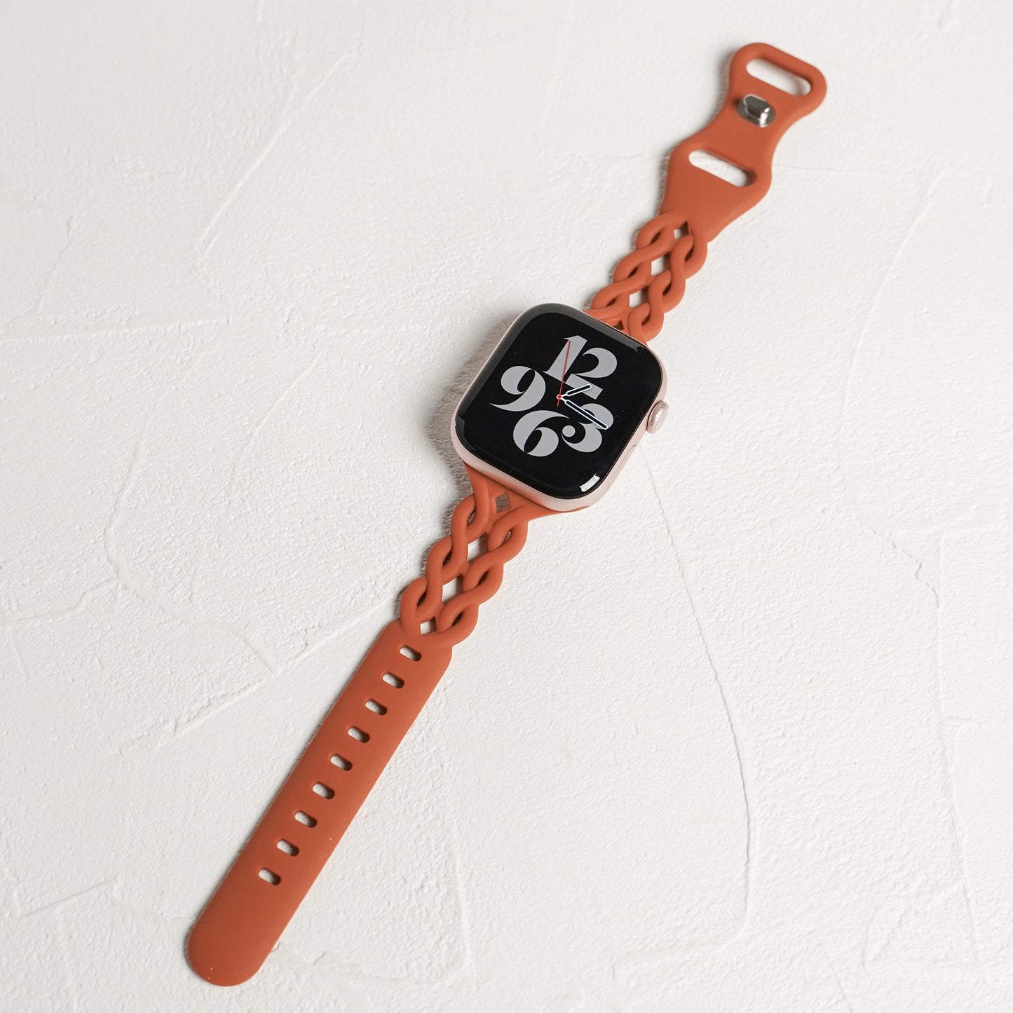 【NEW】シリコン 透かし編み アップルウォッチバンド Apple Watch ベルト