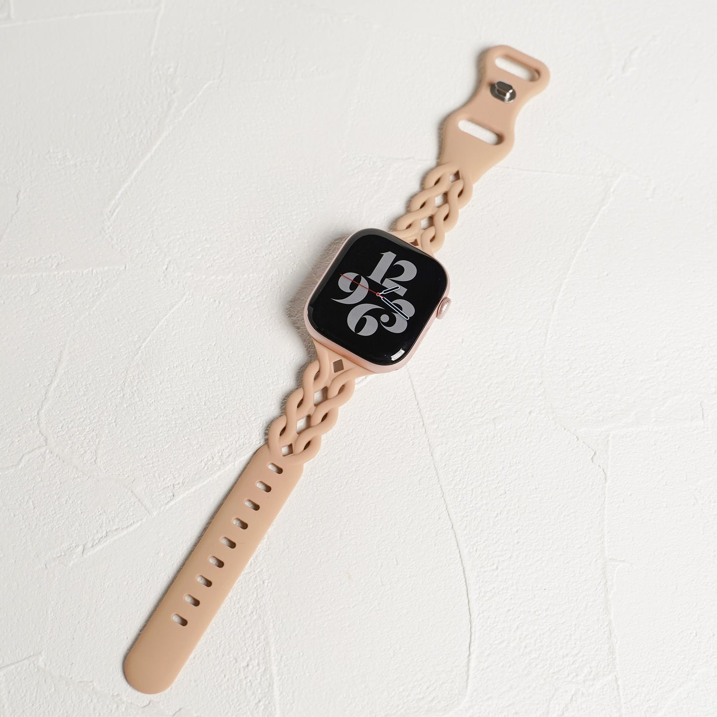 【NEW】シリコン 透かし編み アップルウォッチバンド Apple Watch ベルト