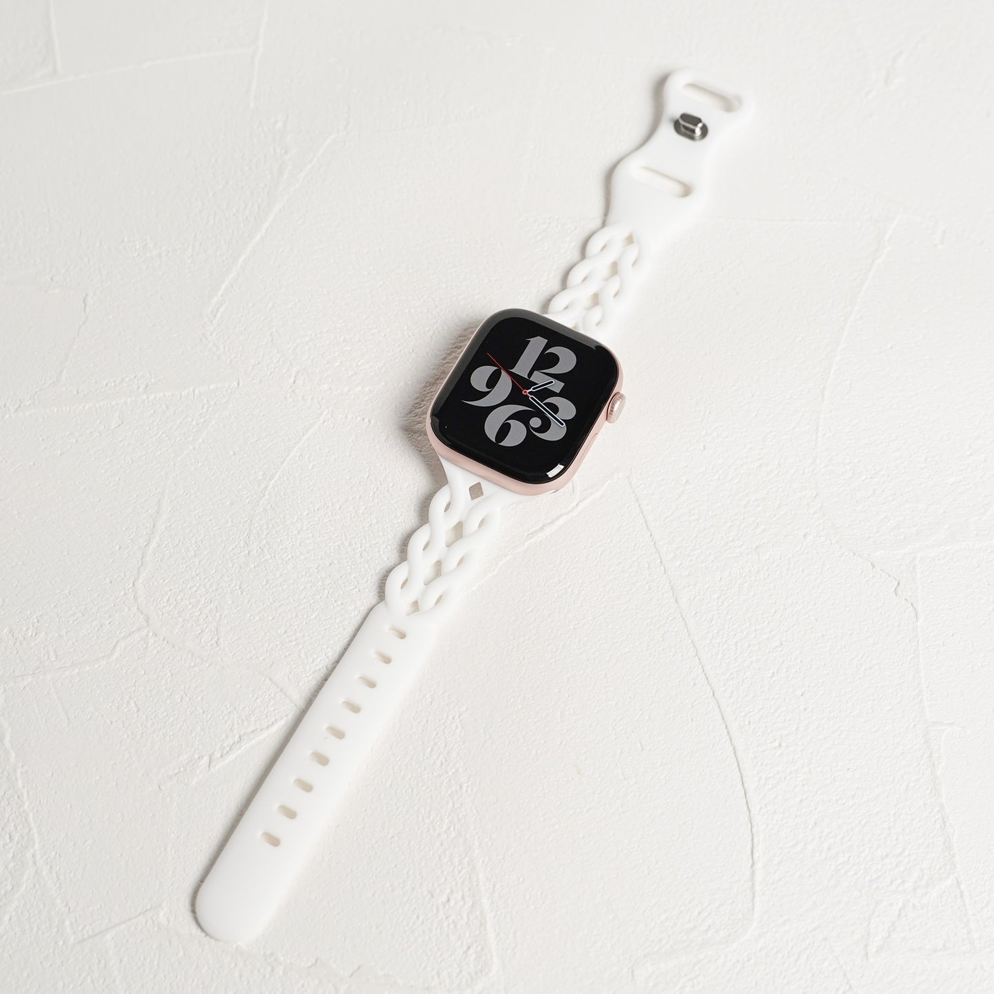 【NEW】シリコン 透かし編み アップルウォッチバンド Apple Watch ベルト