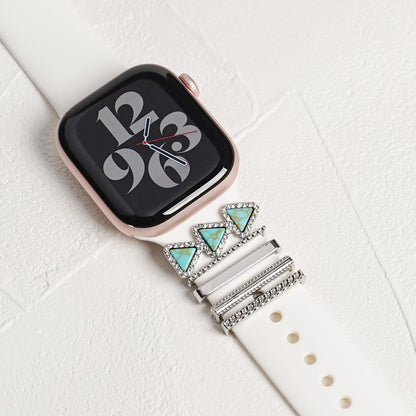 【NEW】ターコイズチャーム シルバー アクセサリー アップルウォッチ Apple Watch