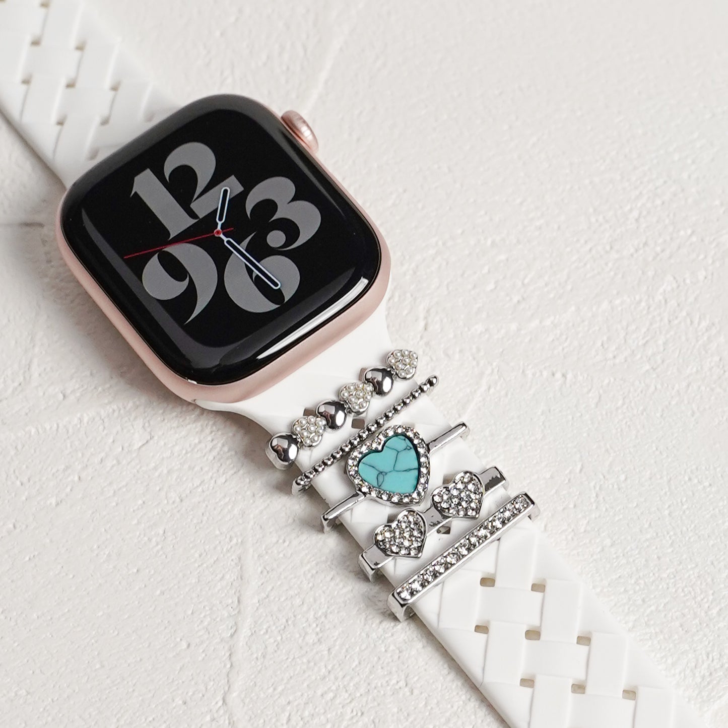 【NEW】ターコイズチャーム シルバー アクセサリー アップルウォッチ Apple Watch