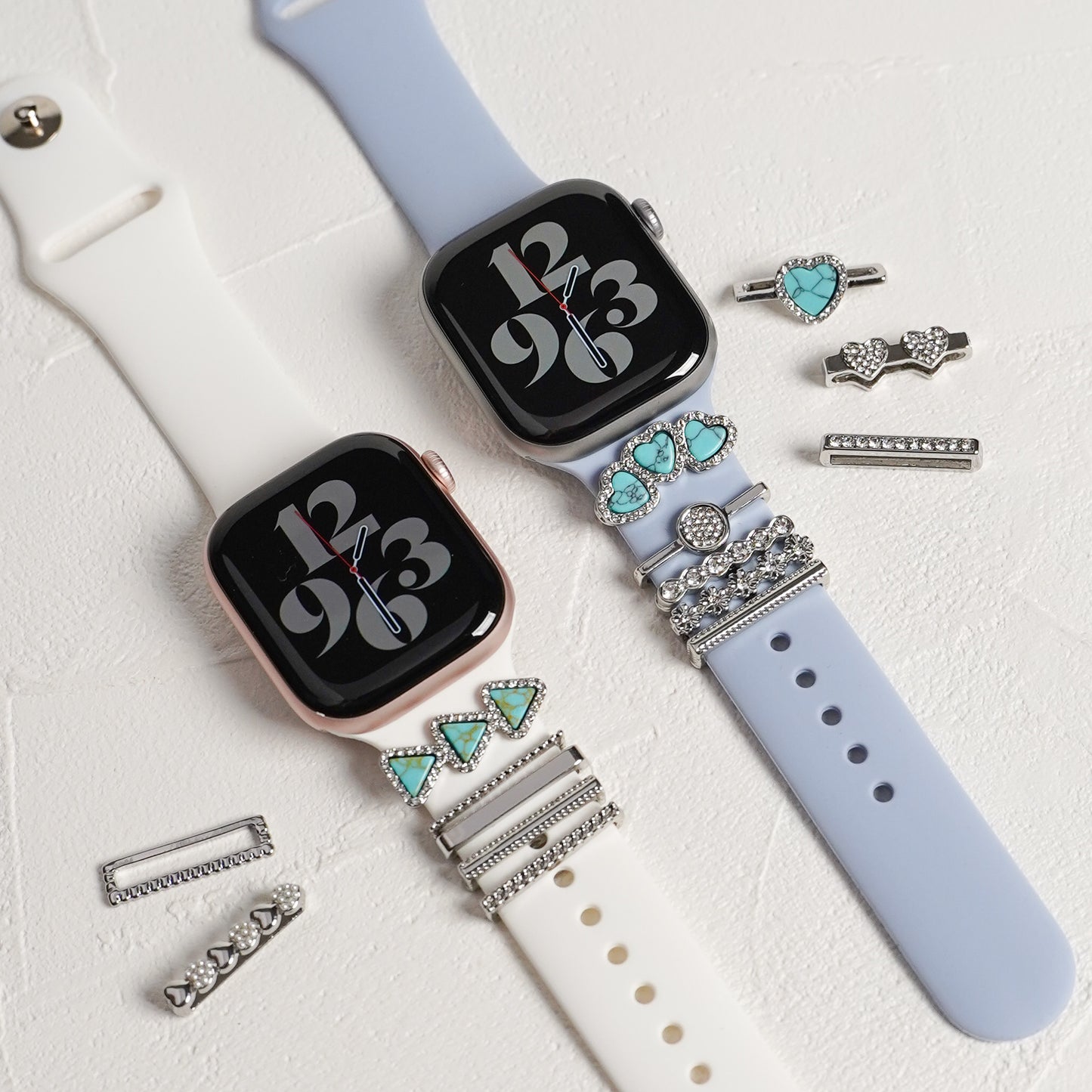 【NEW】ターコイズチャーム シルバー アクセサリー アップルウォッチ Apple Watch