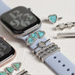 【NEW】ターコイズチャーム シルバー アクセサリー アップルウォッチ Apple Watch
