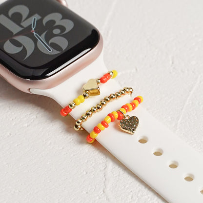 【NEW】ビーズチャーム アクセサリー アップルウォッチ Apple Watch