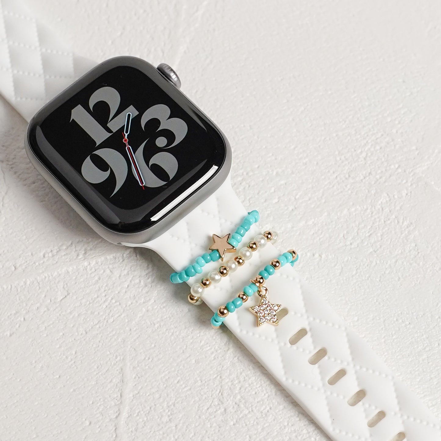 【NEW】ビーズチャーム アクセサリー アップルウォッチ Apple Watch