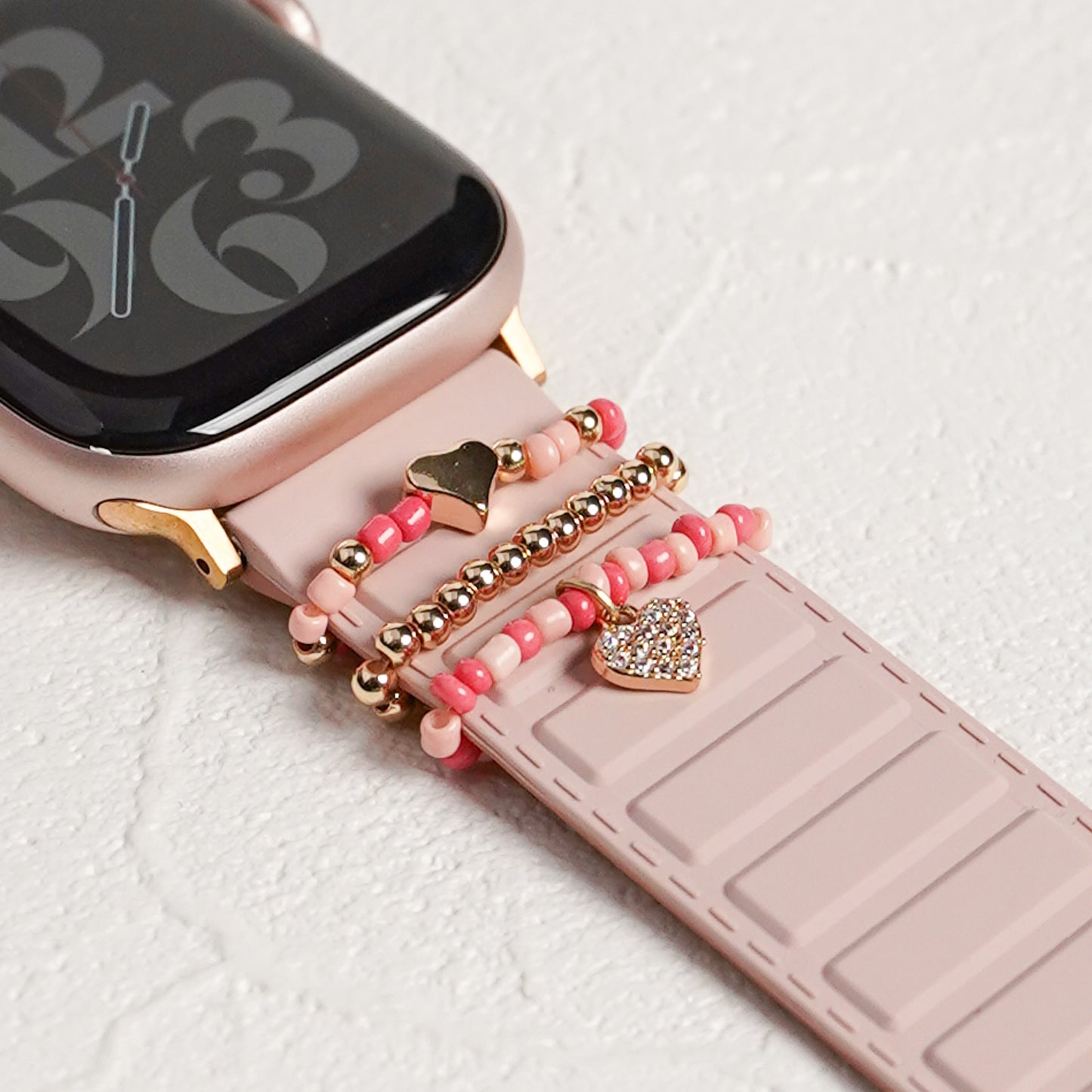 【NEW】ビーズチャーム アクセサリー アップルウォッチ Apple Watch