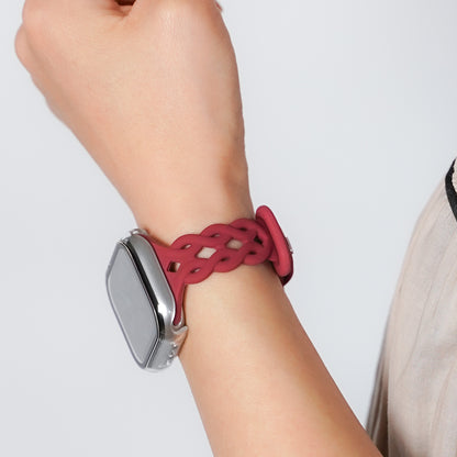 シリコン 透かし編み アップルウォッチバンド Apple Watch ベルト