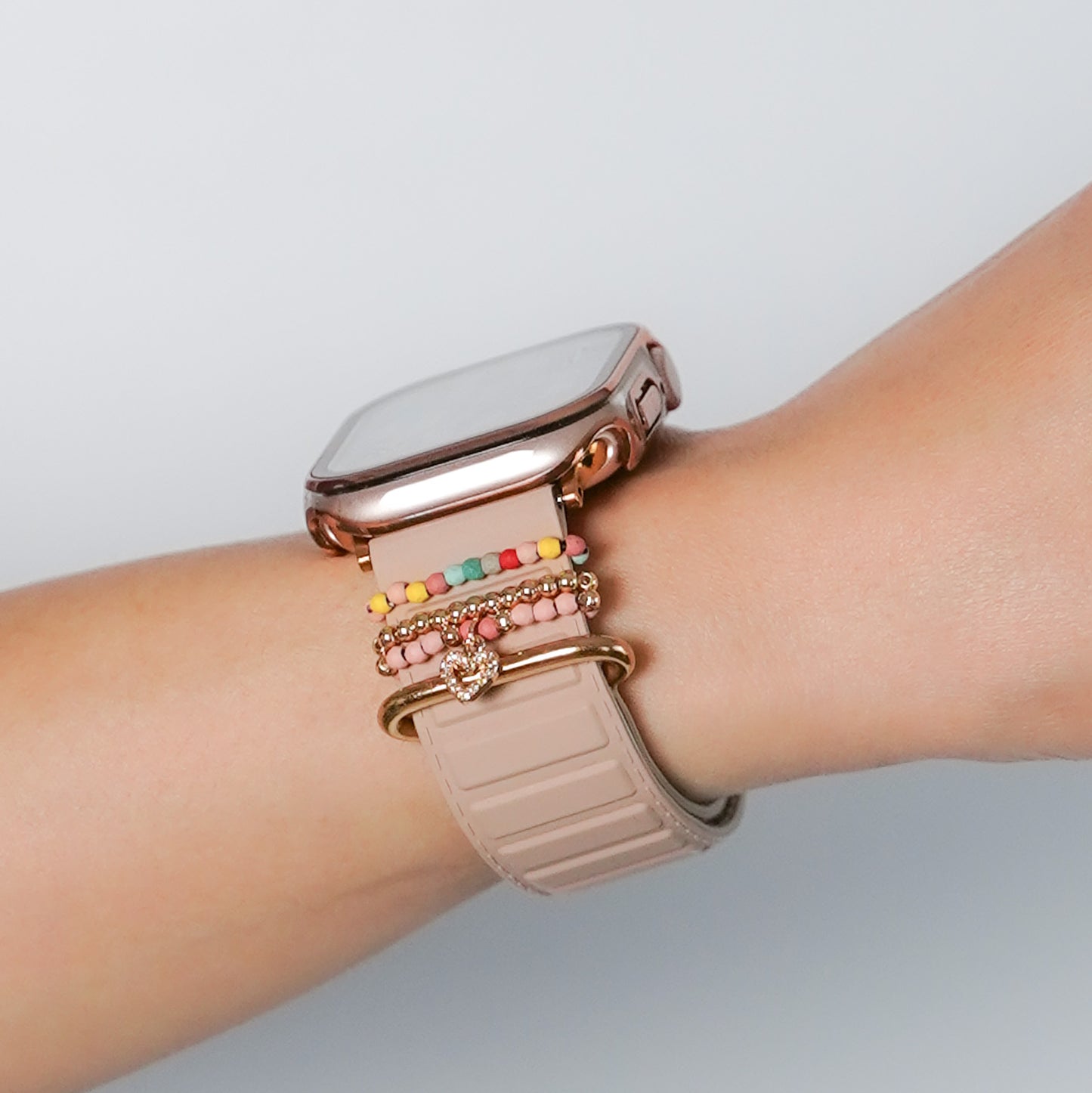 【NEW】ビーズチャーム アクセサリー アップルウォッチ Apple Watch