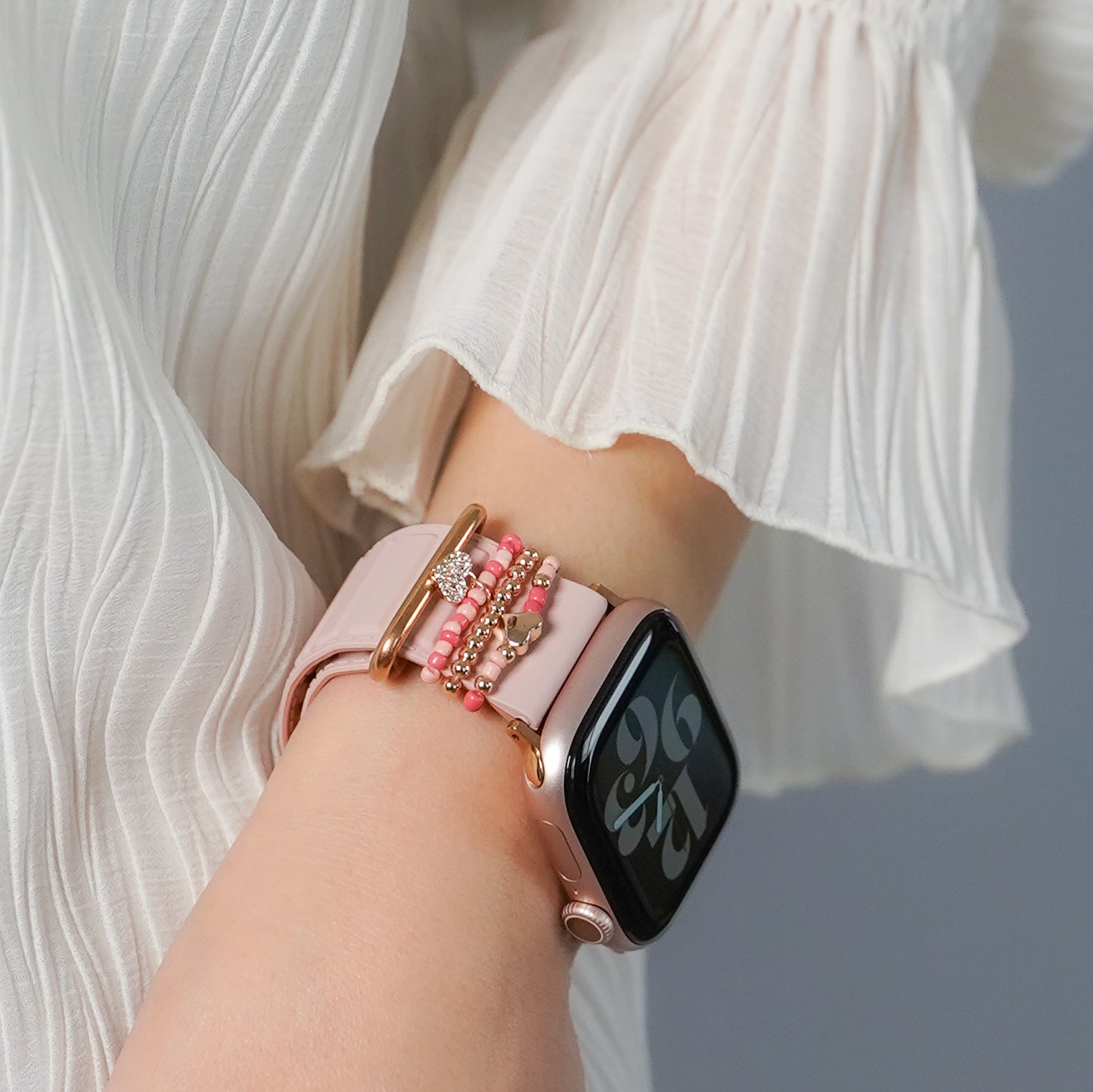 【NEW】ビーズチャーム アクセサリー アップルウォッチ Apple Watch