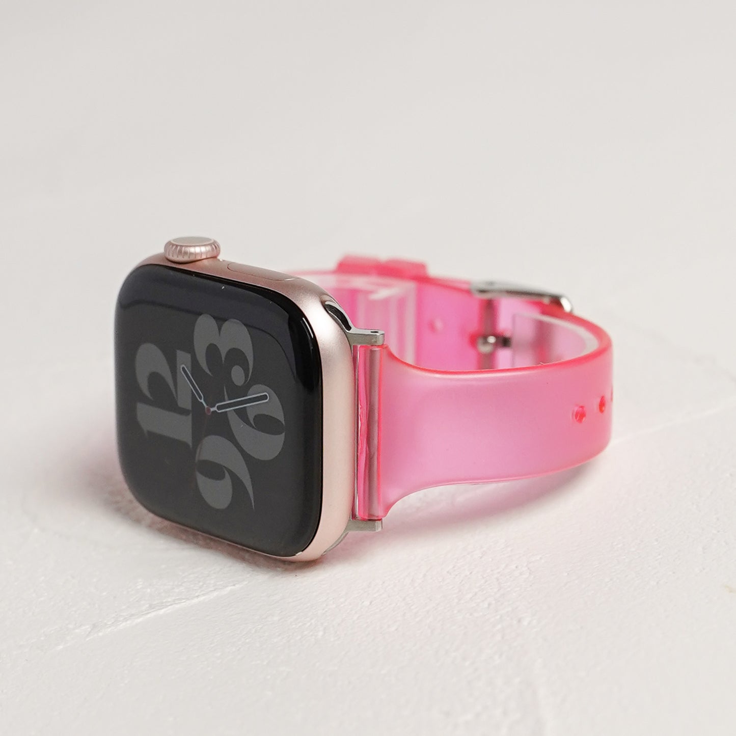 【NEW】クリア スリム TPU カラフル アップルウォッチバンド Apple Watch ベルト