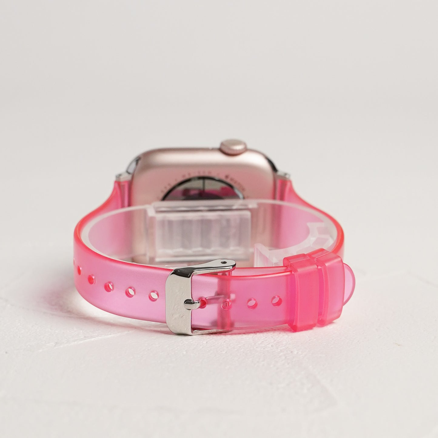 【NEW】クリア スリム TPU カラフル アップルウォッチバンド Apple Watch ベルト