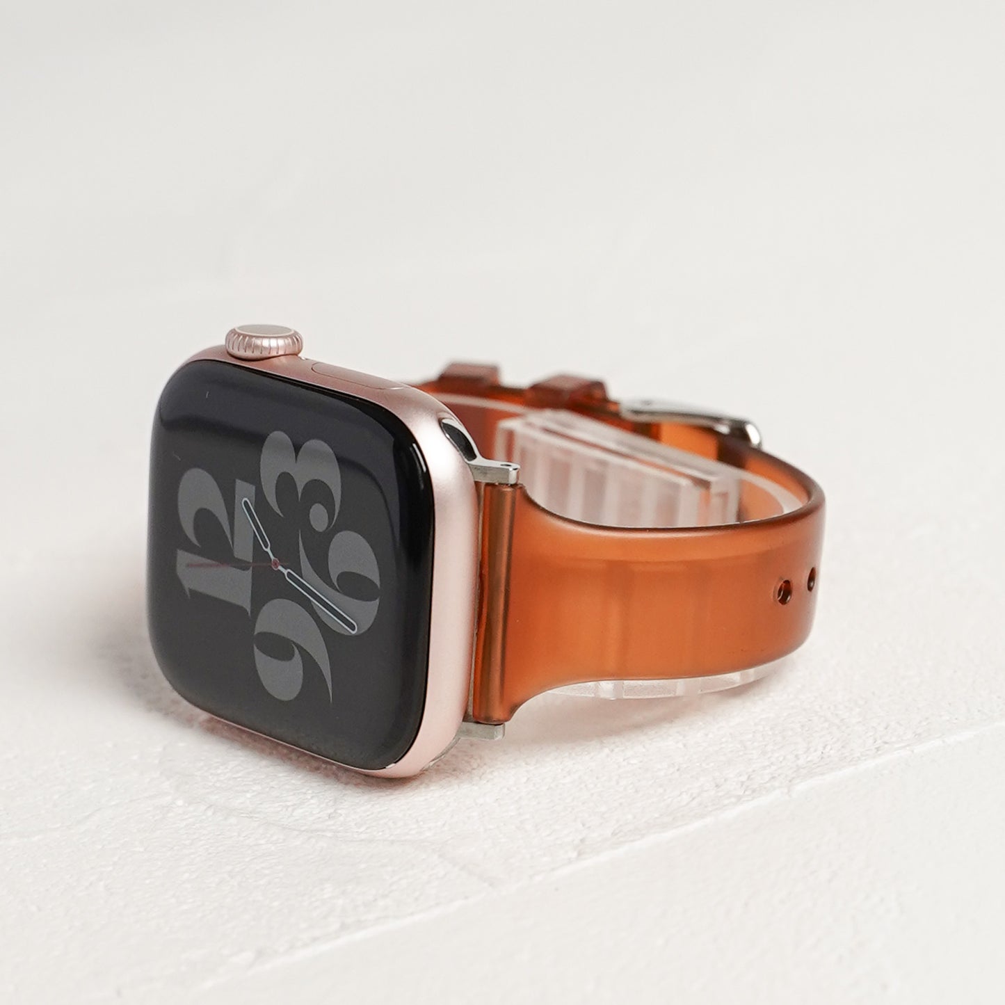 【NEW】クリア スリム TPU カラフル アップルウォッチバンド Apple Watch ベルト