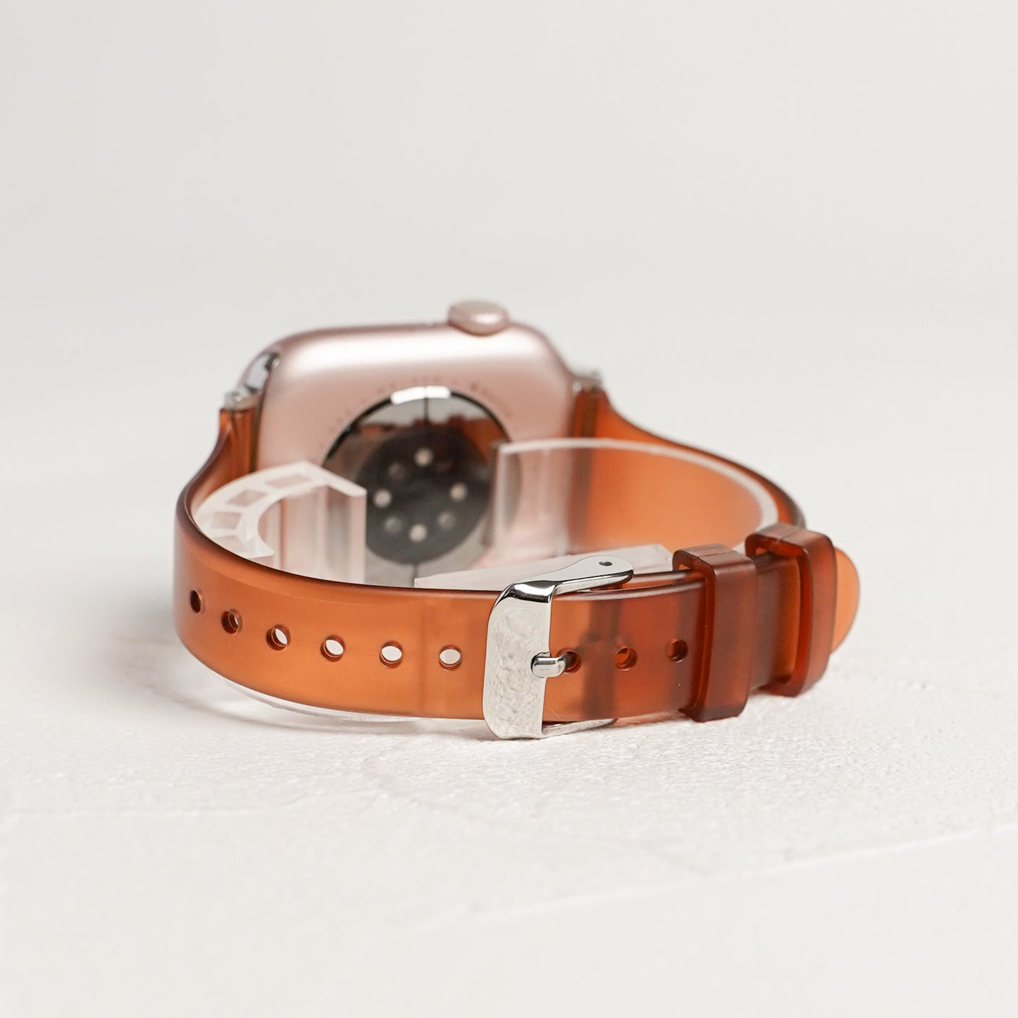 【NEW】クリア スリム TPU カラフル アップルウォッチバンド Apple Watch ベルト