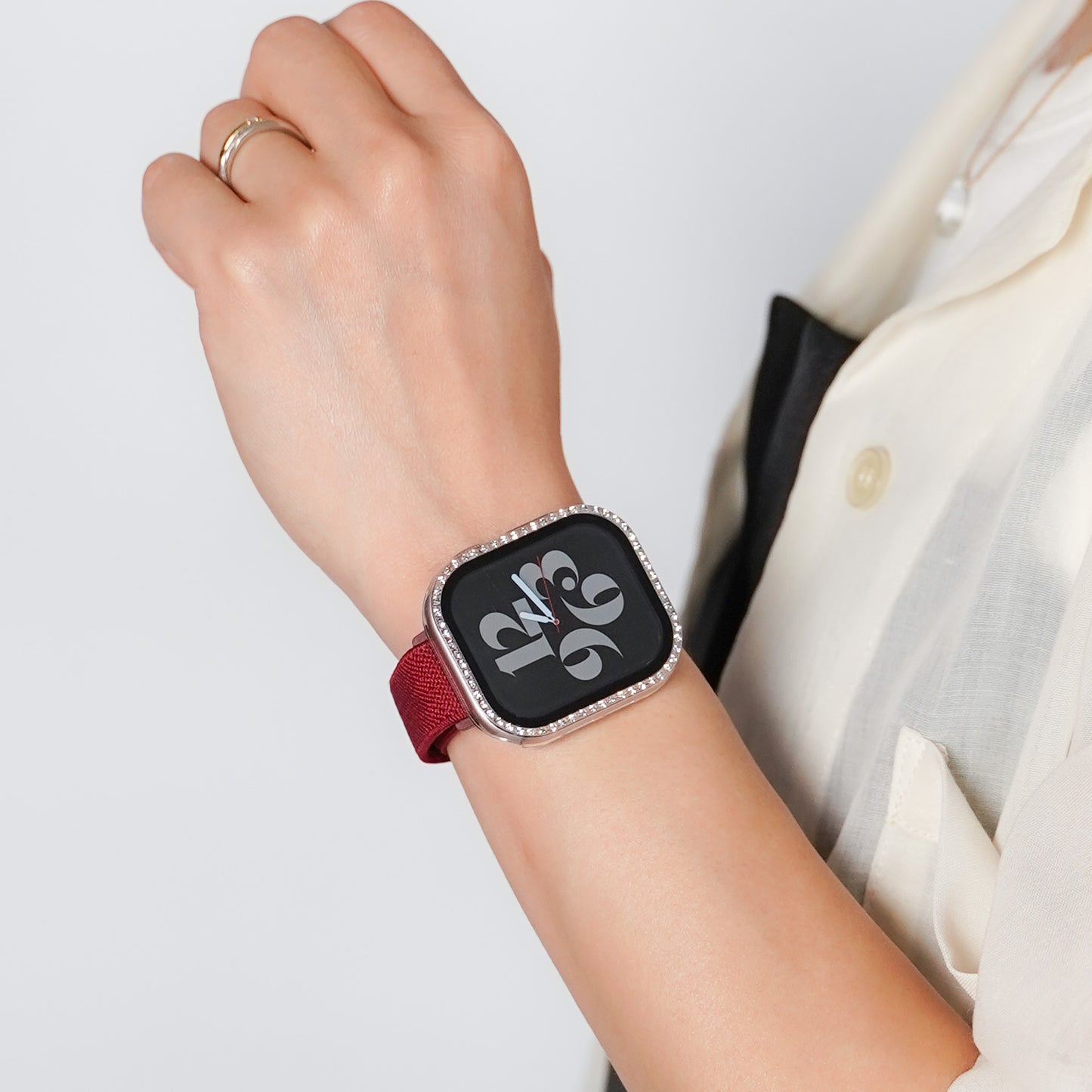 【NEW】マグネット ナイロン スリム アップルウォッチバンド Apple Watch ベルト