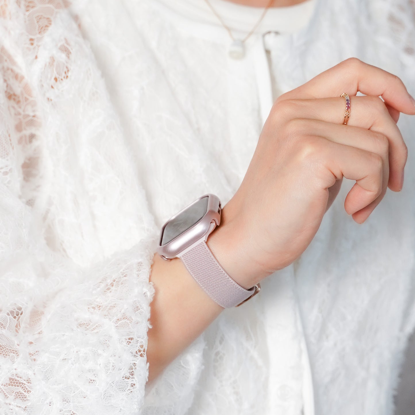 【NEW】マグネット ナイロン スリム アップルウォッチバンド Apple Watch ベルト