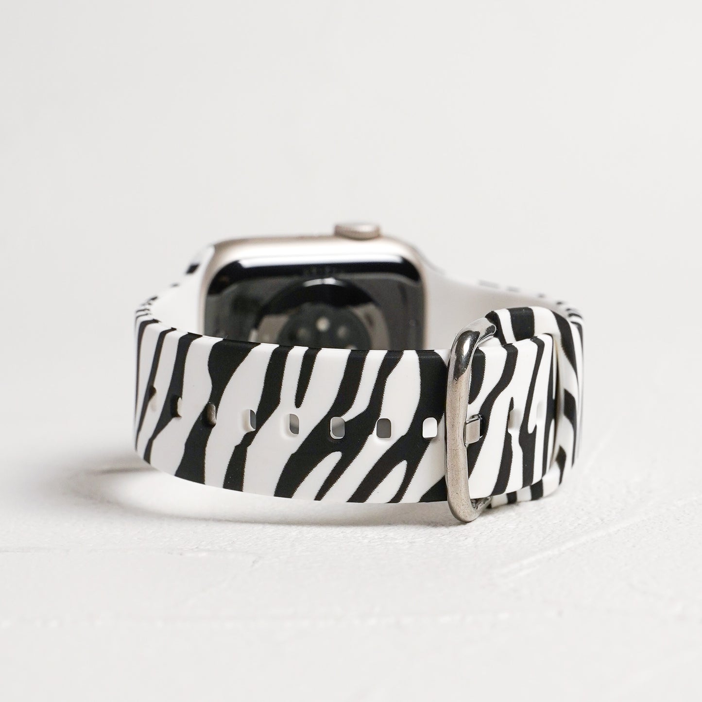 Animal Print Silicone Apple Watch Band Leopard Zebra Apple Watch