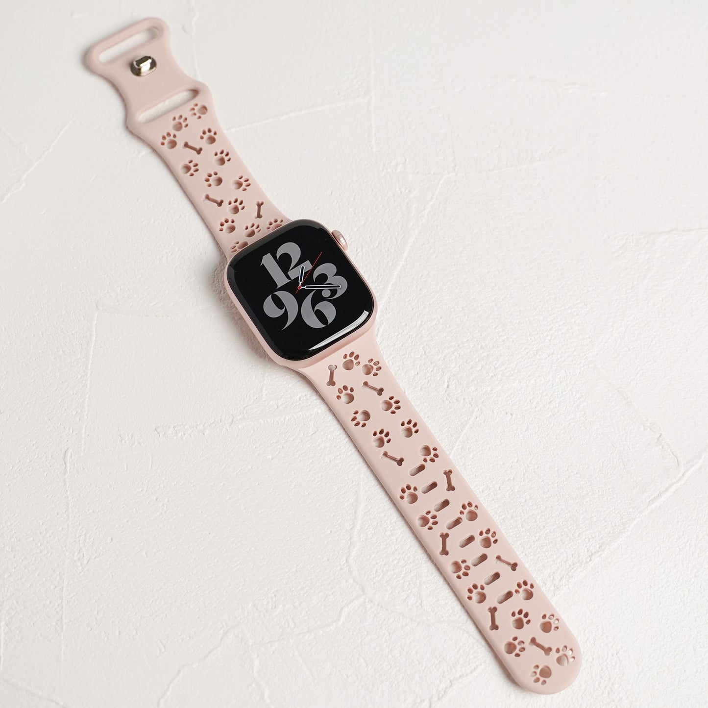 【NEW】シリコン 肉球 穴あき 犬 猫 アップルウォッチバンド Apple Watch ベルト