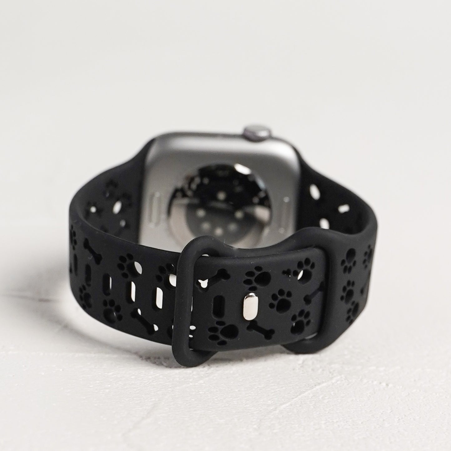 【NEW】シリコン 肉球 穴あき 犬 猫 アップルウォッチバンド Apple Watch ベルト