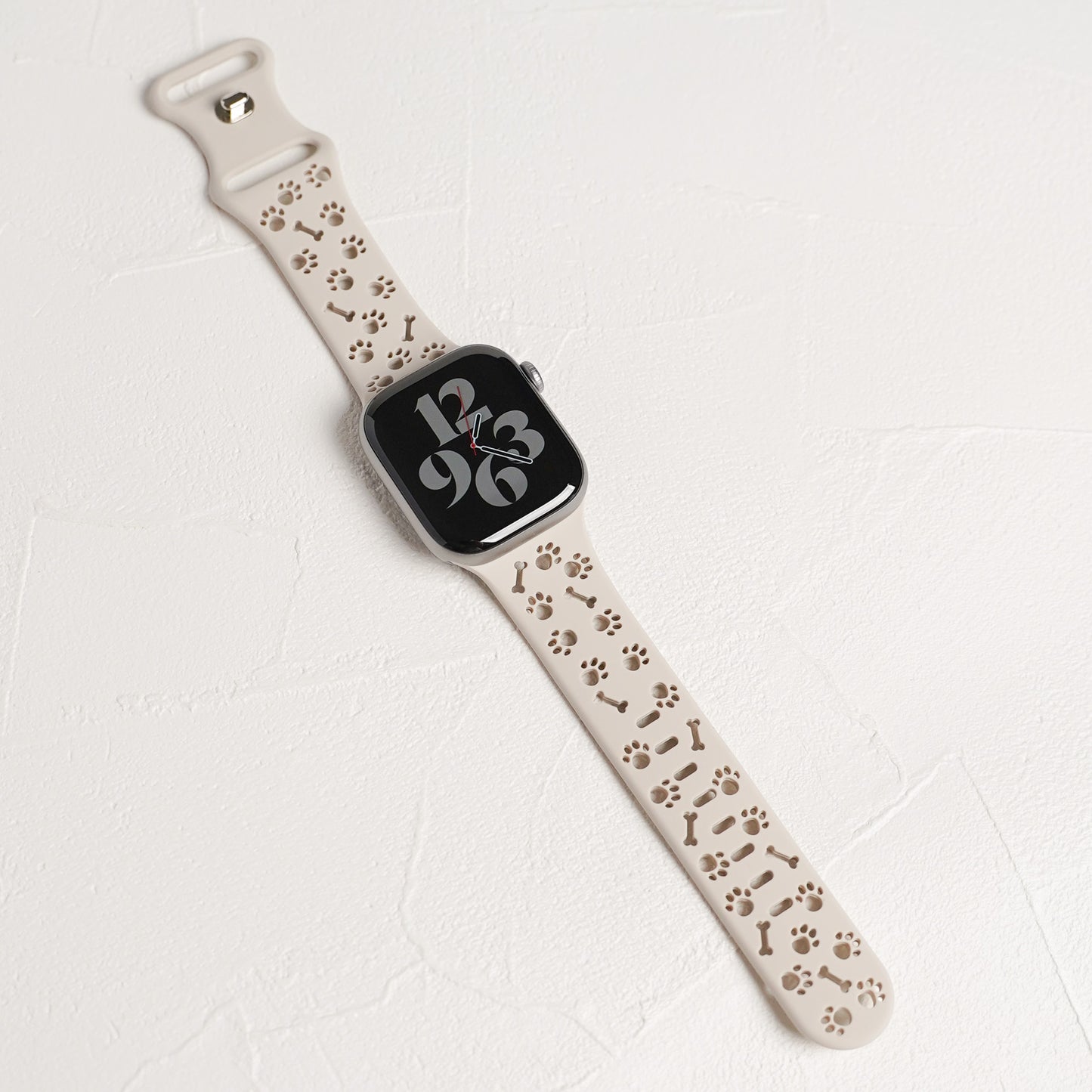 【NEW】シリコン 肉球 穴あき 犬 猫 アップルウォッチバンド Apple Watch ベルト