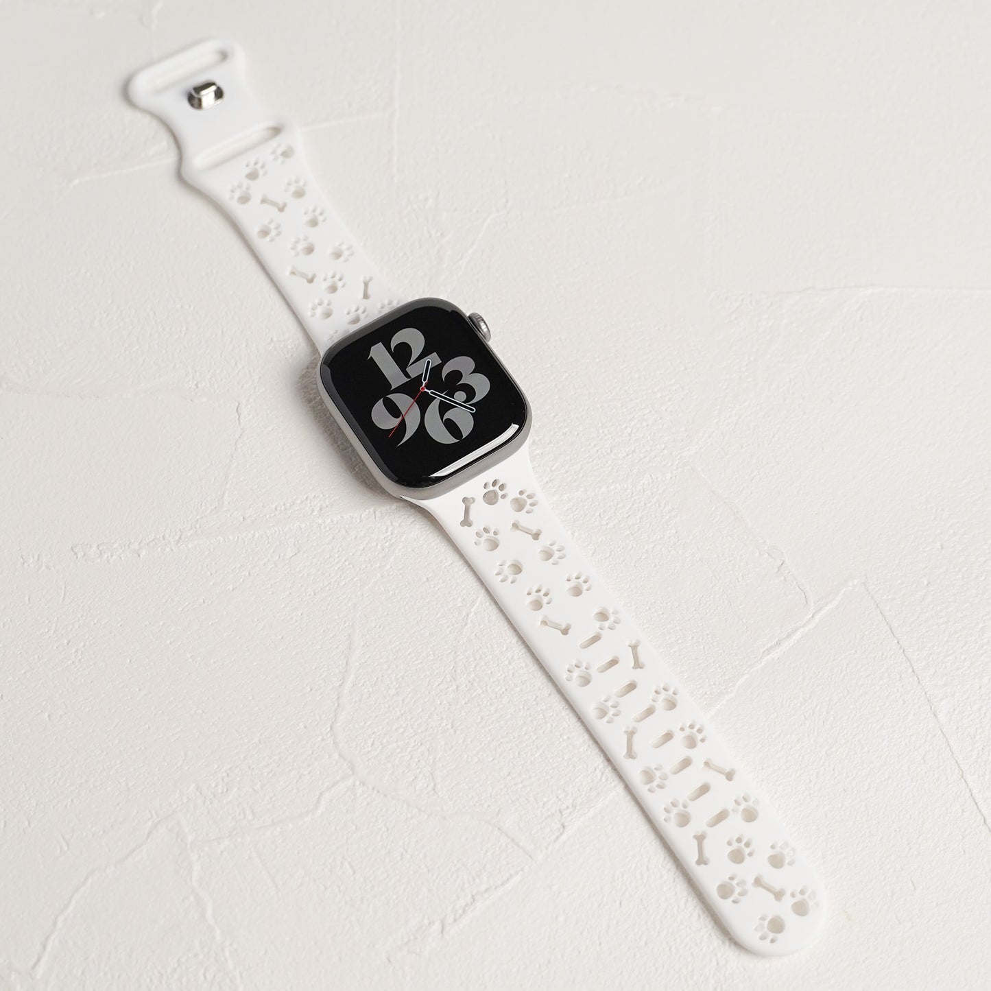 【NEW】シリコン 肉球 穴あき 犬 猫 アップルウォッチバンド Apple Watch ベルト