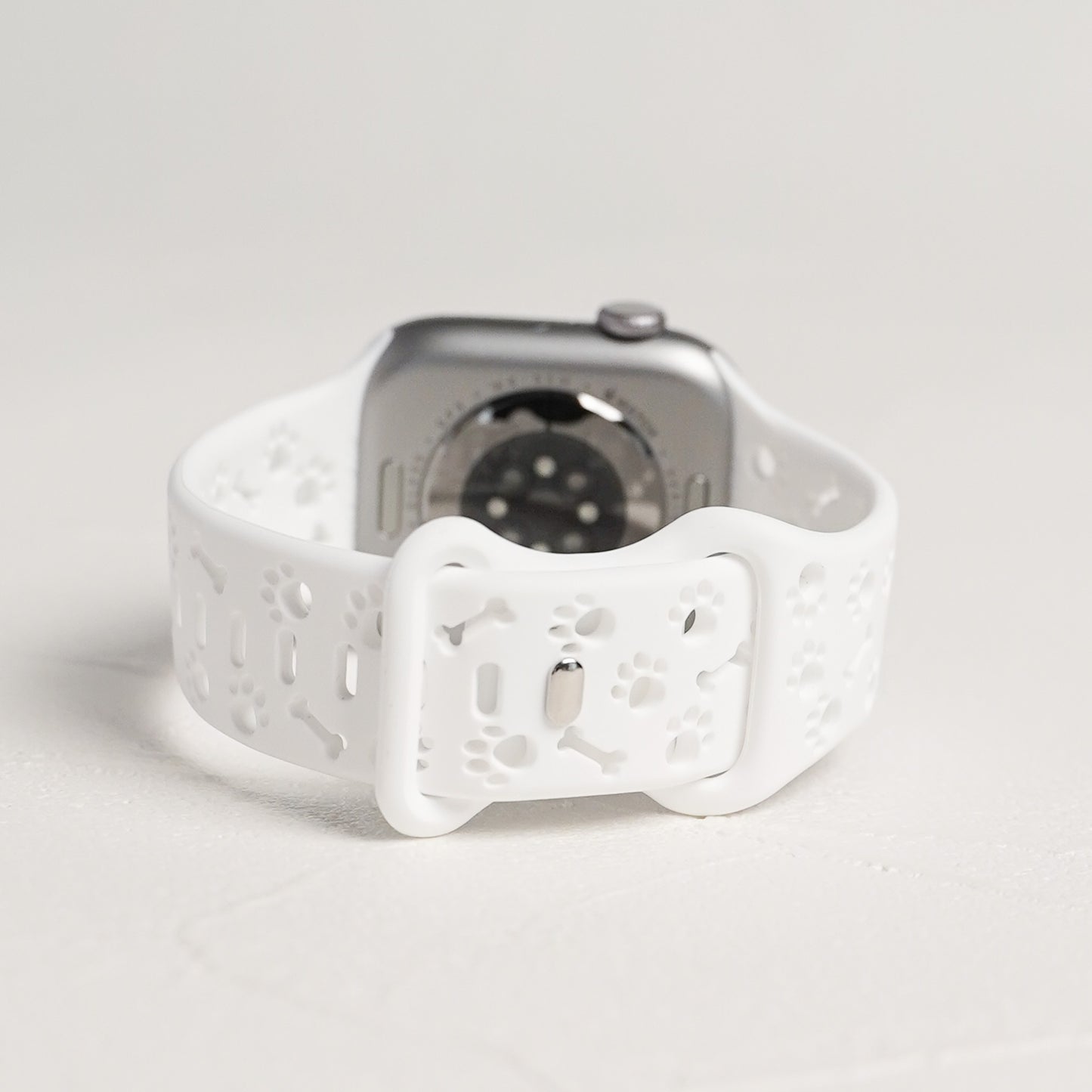 【NEW】シリコン 肉球 穴あき 犬 猫 アップルウォッチバンド Apple Watch ベルト