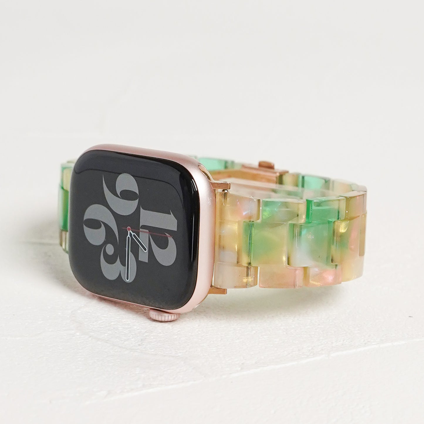 【NEW】カラフル 樹脂 アップルウォッチバンド Apple Watch ベルト