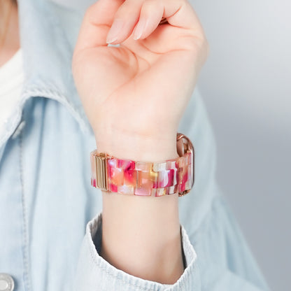 【NEW】カラフル 樹脂 アップルウォッチバンド Apple Watch ベルト