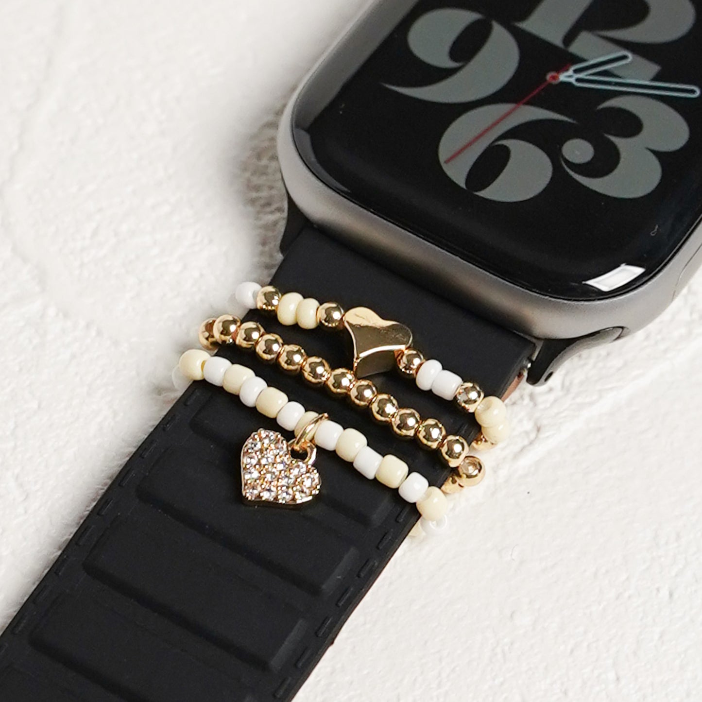 【NEW】ビーズチャーム アクセサリー アップルウォッチ Apple Watch