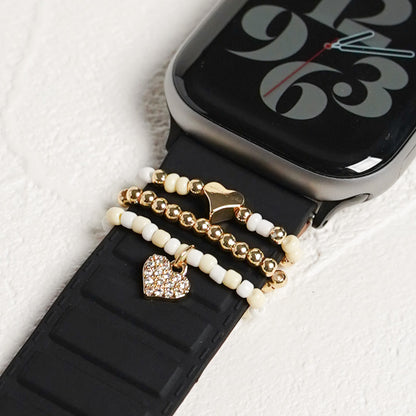 【NEW】ビーズチャーム アクセサリー アップルウォッチ Apple Watch