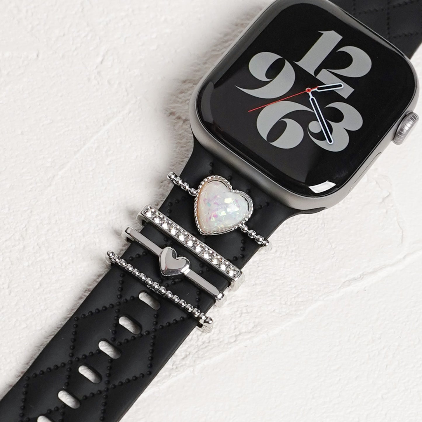 【NEW】ハート チャーム アクセサリー アップルウォッチ Apple Watch