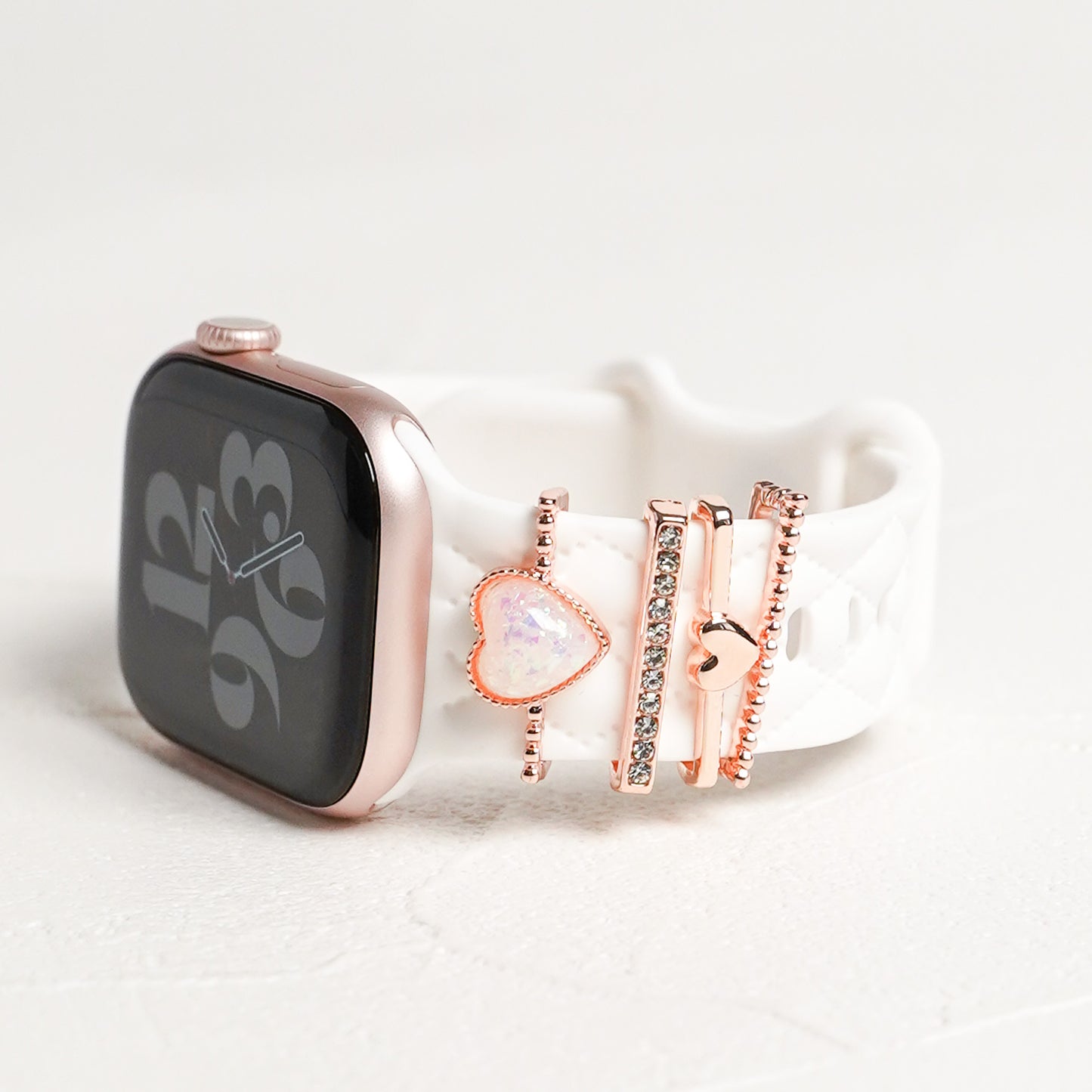 【NEW】ハート チャーム アクセサリー アップルウォッチ Apple Watch