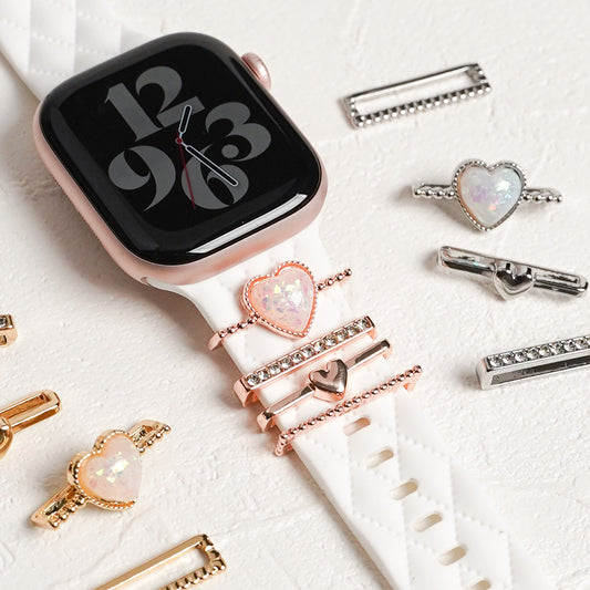 【NEW】ハート チャーム アクセサリー アップルウォッチ Apple Watch