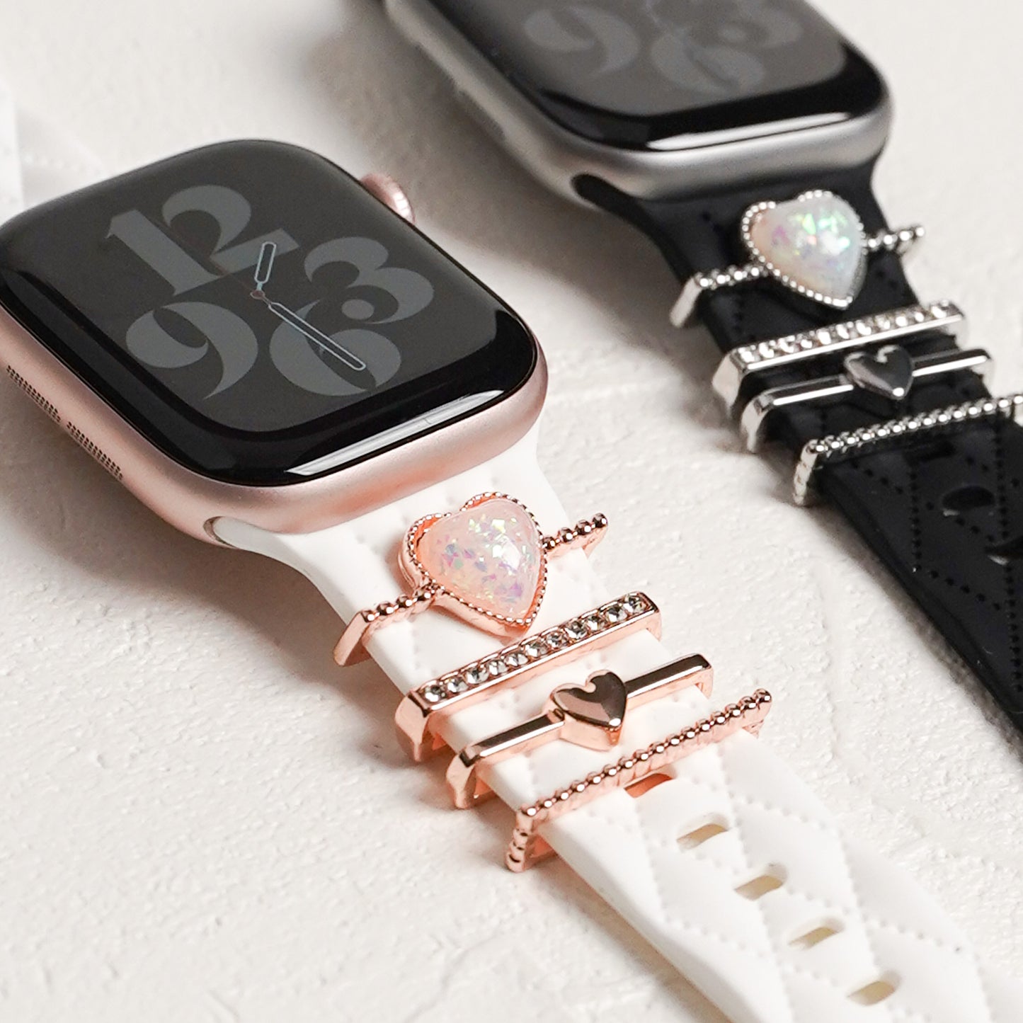 【NEW】ハート チャーム アクセサリー アップルウォッチ Apple Watch