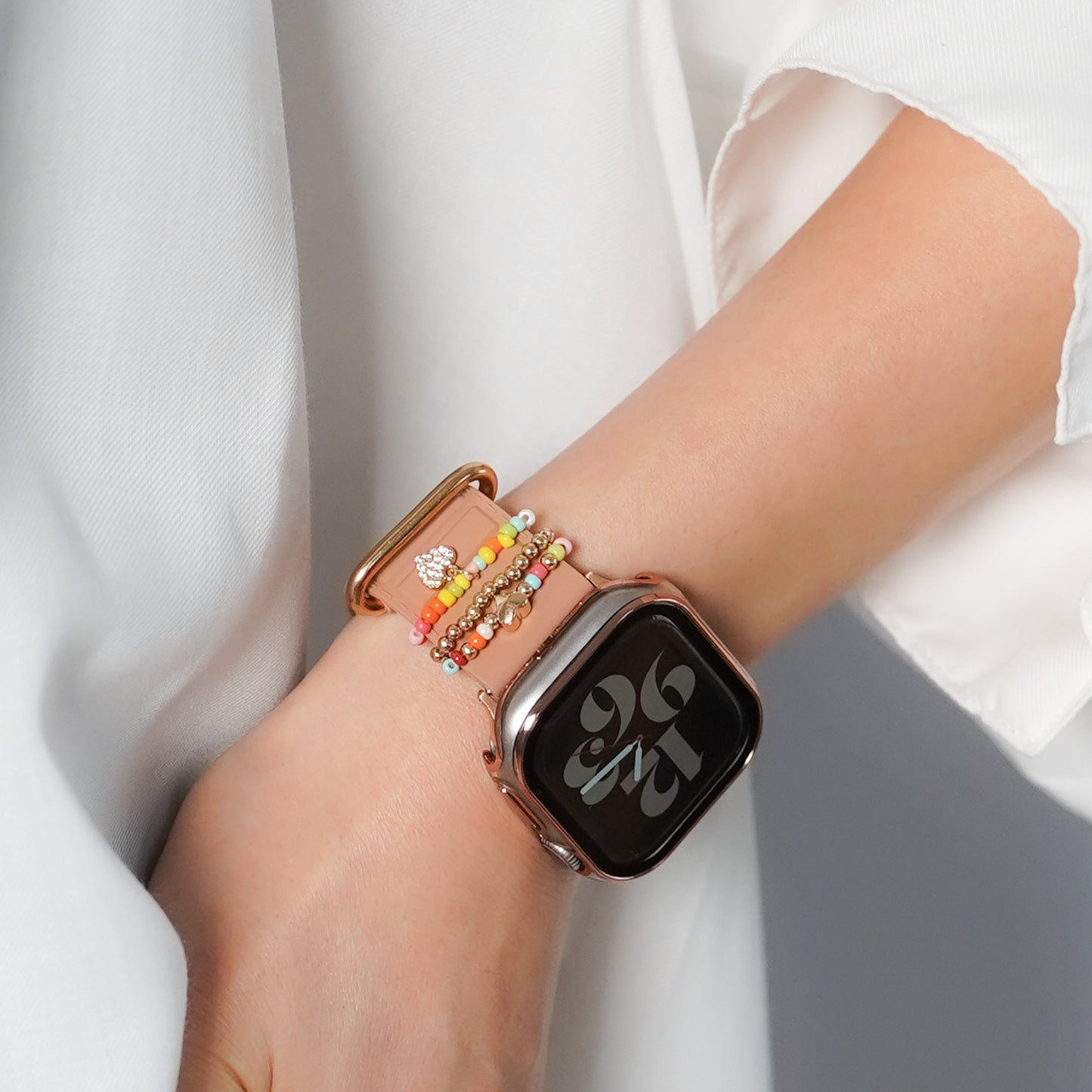 【NEW】ビーズチャーム アクセサリー アップルウォッチ Apple Watch