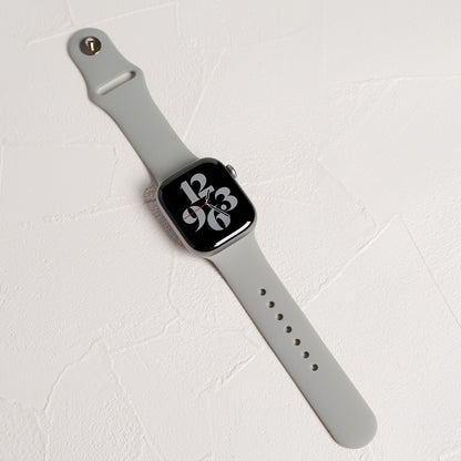 【新色追加】シリコン スポーツ くすみ パステル アップルウォッチバンド Apple Watch ベルト